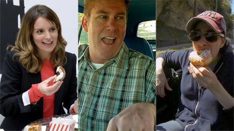 Jerry Seinfeld, Tina Fey, Brian Regan  &  Sarah Silverman on Comedians in Cars Getting Coffee